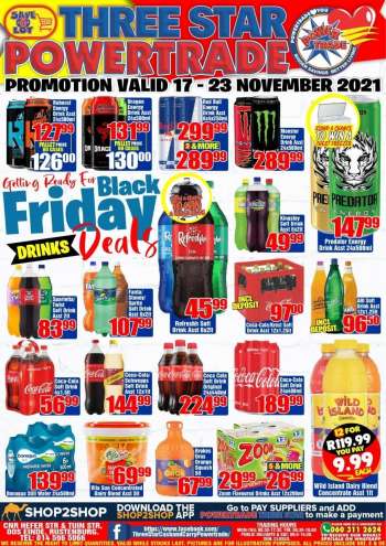 Three Star Cash and Carry catalogue  - 17/11/2021 - 23/11/2021.