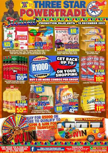 Three Star Cash and Carry catalogue  - 20/11/2021 - 13/12/2021.