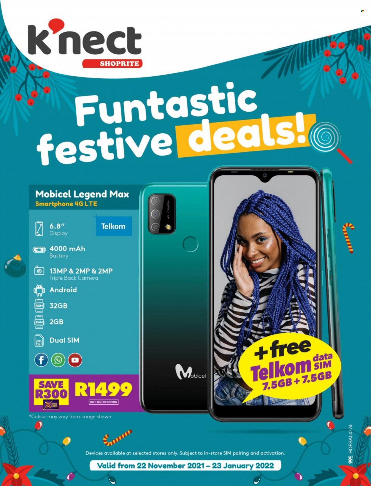 Shoprite specials - 22/11/2021 - 23/01/2022. Page 1