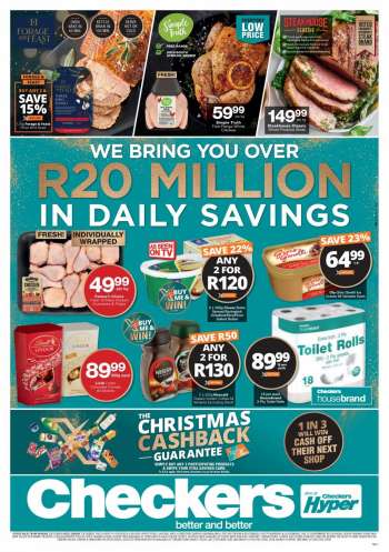 Checkers catalogue  - 22/11/2021 - 12/12/2021.