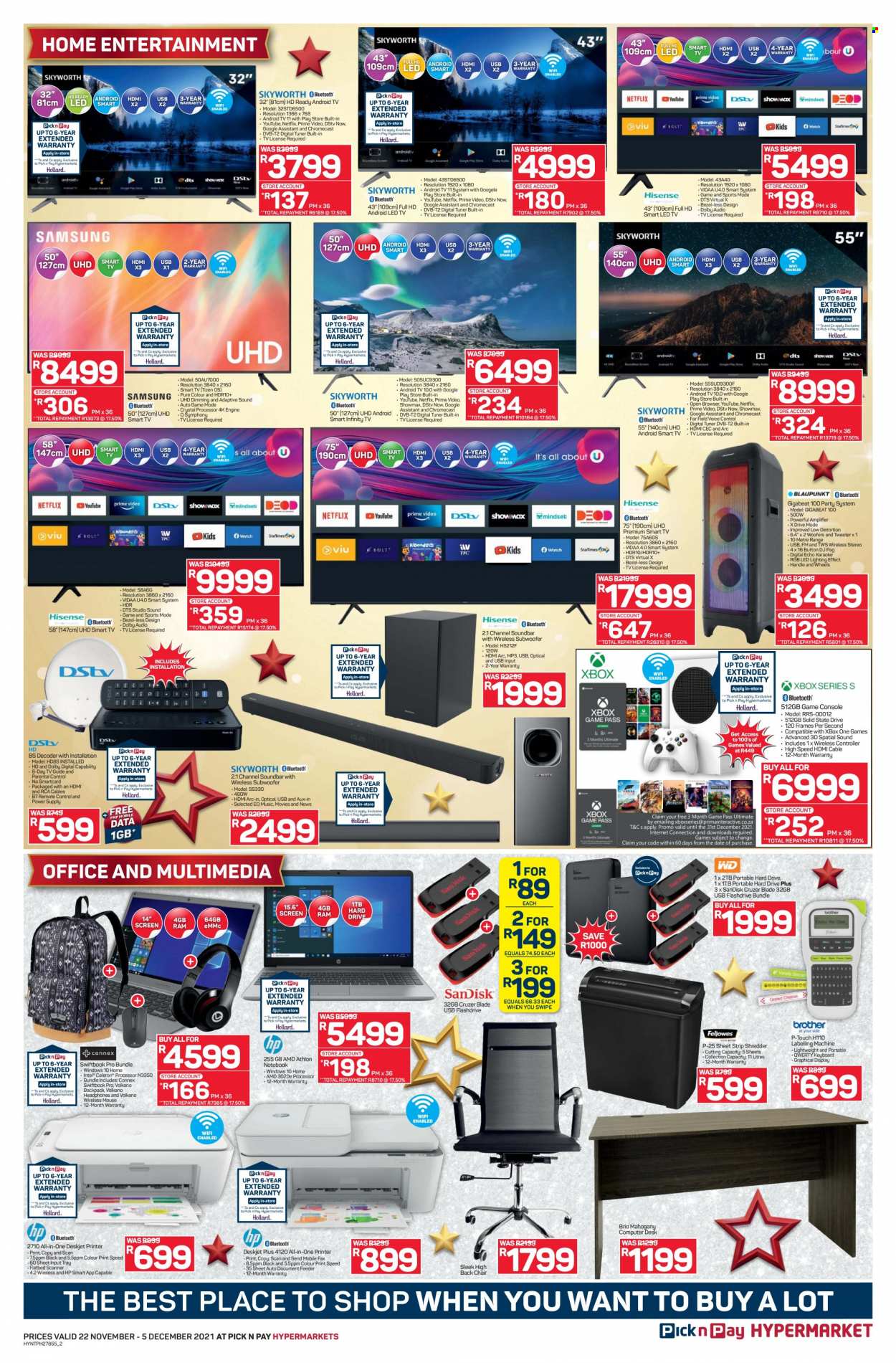 Pick n Pay Hypermarket specials - 22/11/2021 - 05/12/2021. Page 2