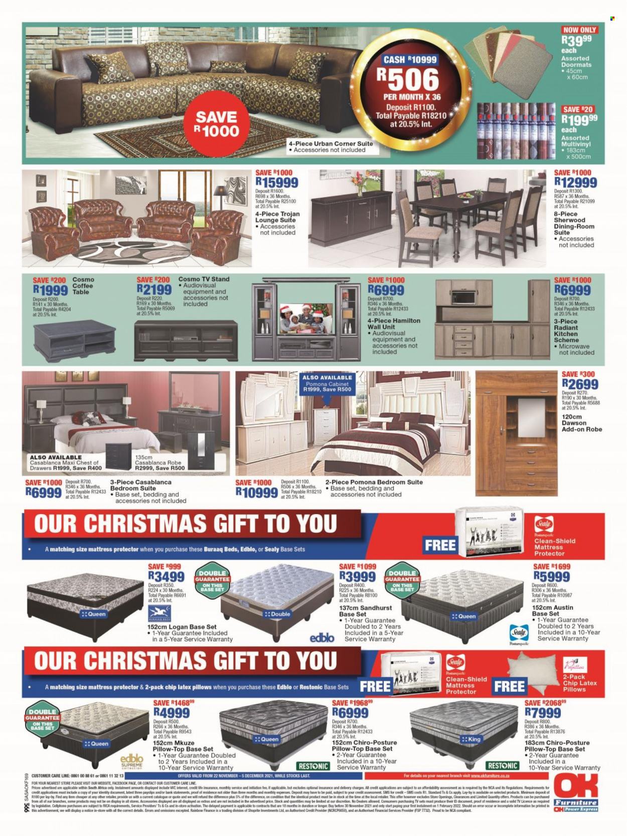 OK Furniture specials - 22/11/2021 - 05/12/2021. Page 4