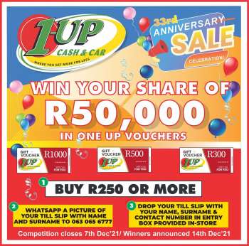 1UP Cash & Carry catalogue  - 23/11/2021 - 07/12/2021.