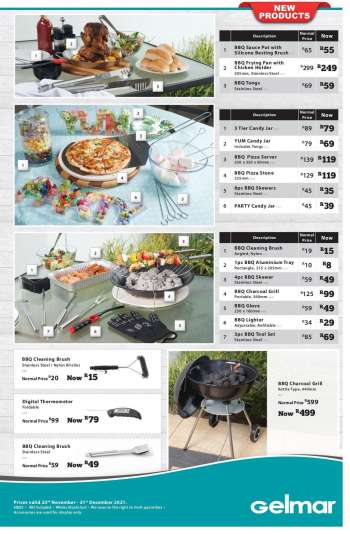 Gelmar catalogue  - 23/11/2021 - 31/12/2021.