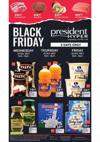 President Hyper catalogue  - 24/11/2021 - 26/11/2021.