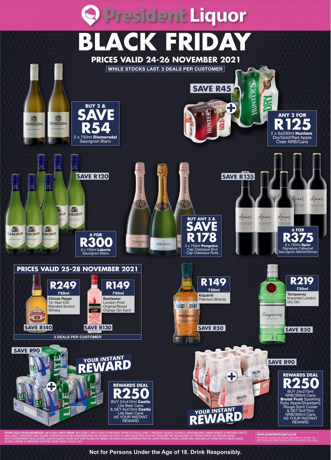 President Hyper specials - 24/11/2021 - 26/11/2021. Page 1