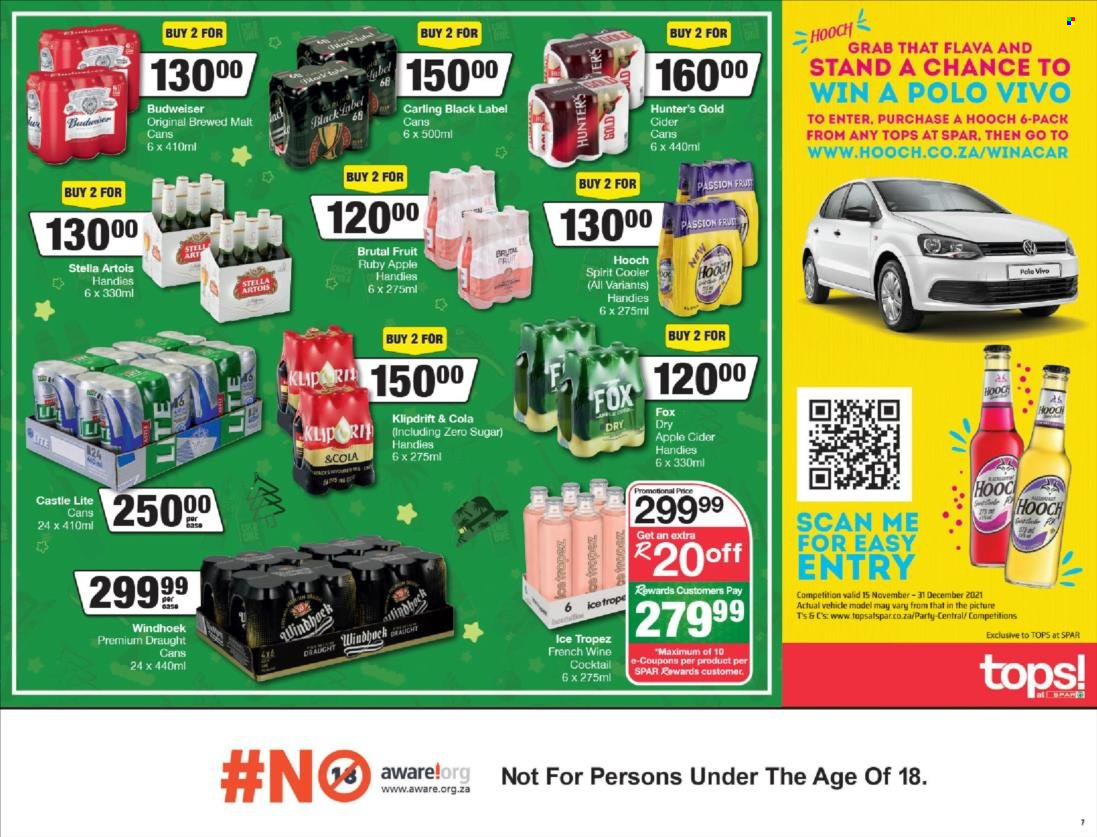 TOPS at SPAR specials - 23/11/2021 - 04/12/2021. Page 7
