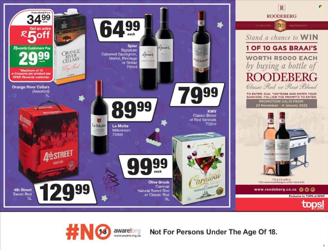 TOPS at SPAR specials - 23/11/2021 - 04/12/2021. Page 9