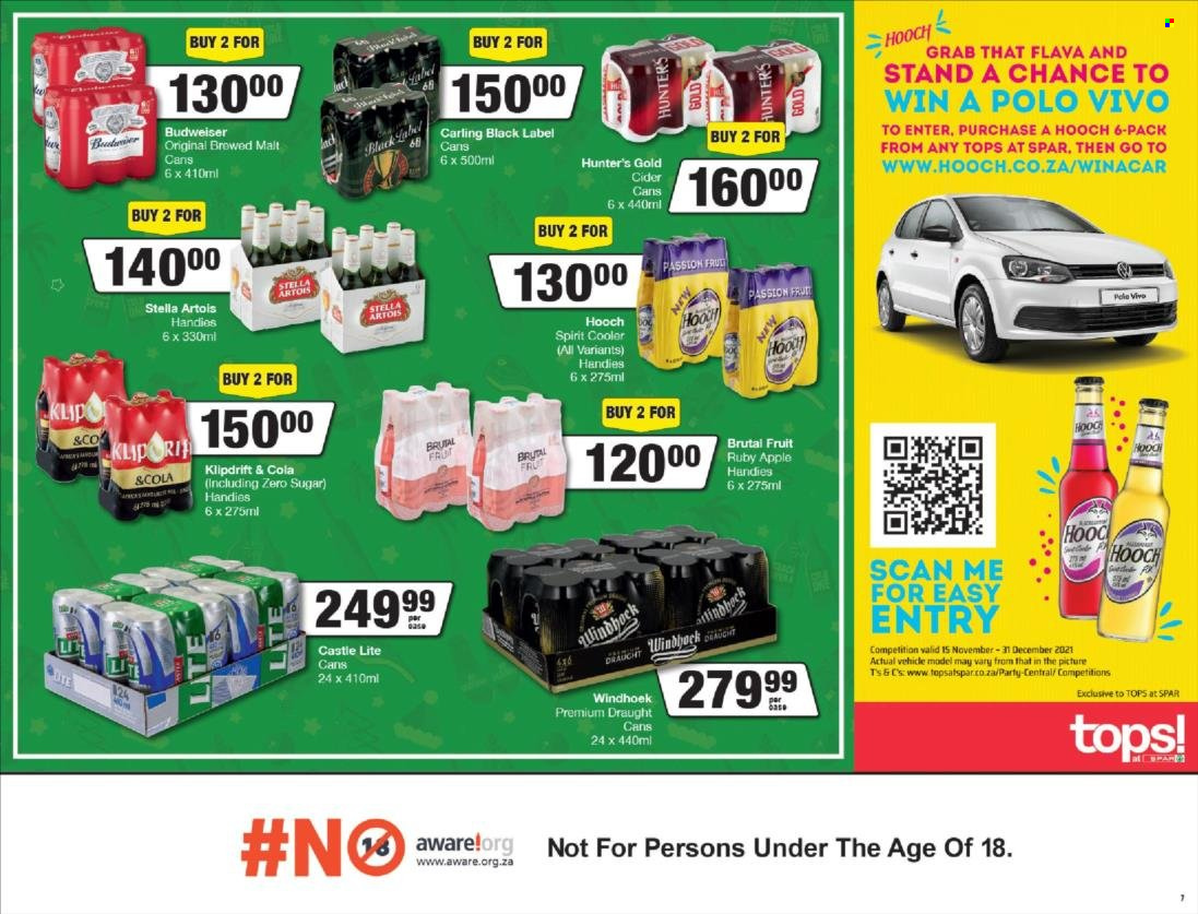 TOPS at SPAR specials - 23/11/2021 - 05/12/2021. Page 7