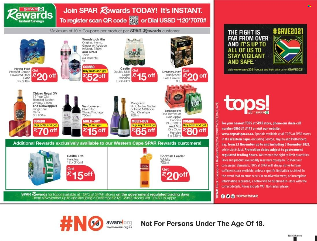 TOPS at SPAR specials - 23/11/2021 - 05/12/2021. Page 12