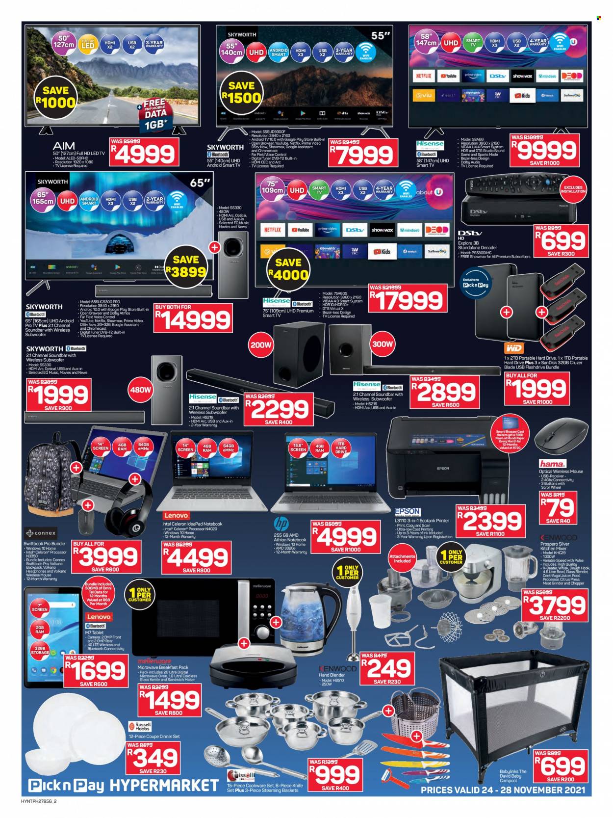 Pick n Pay Hypermarket specials - 24/11/2021 - 28/11/2021. Page 2