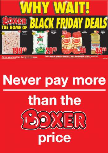 Boxer catalogue  - 24/11/2021 - 24/11/2021.