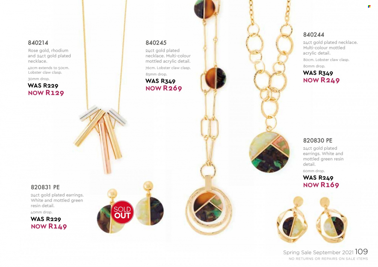 Honey specials. Page 111