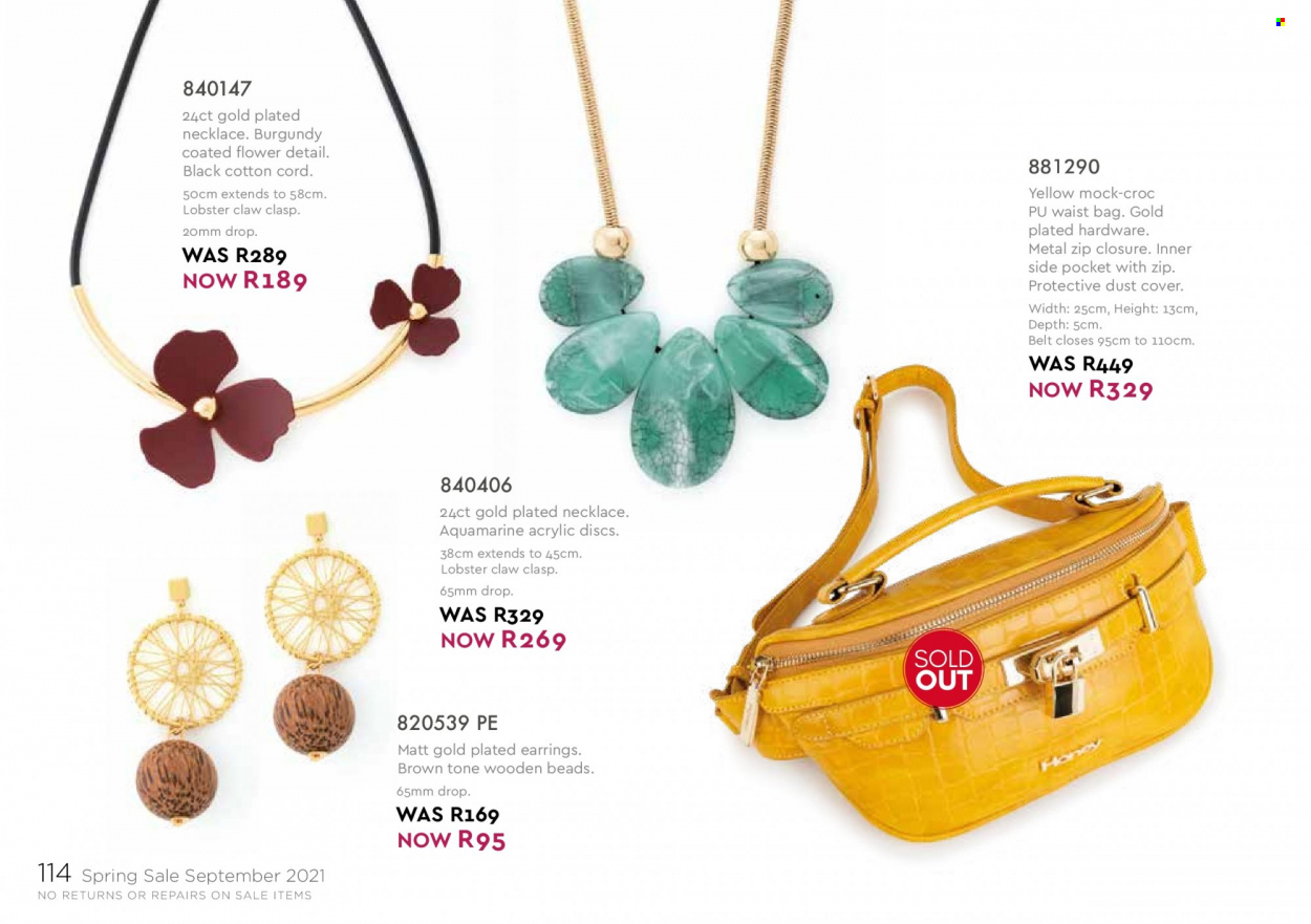 Honey specials. Page 116