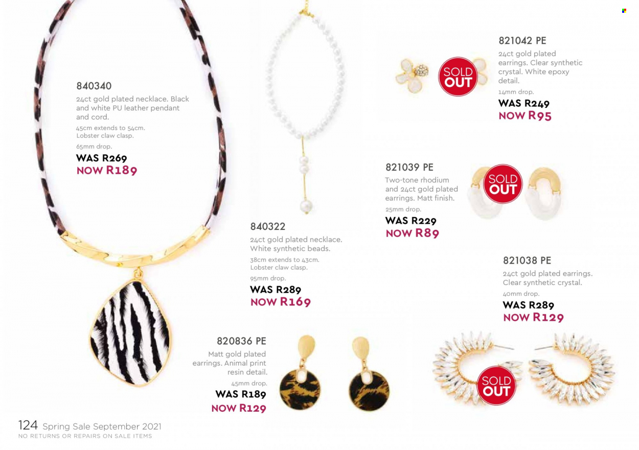 Honey specials. Page 126