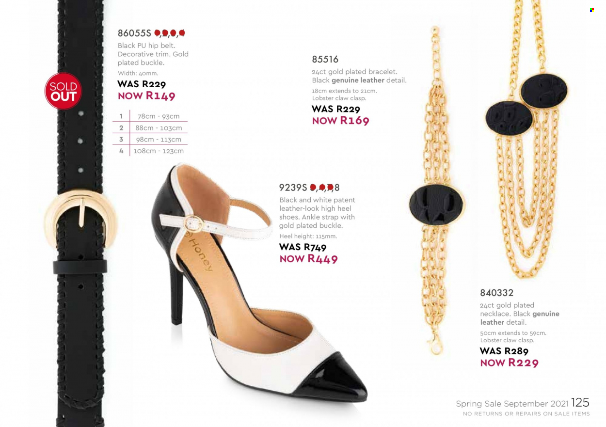 Honey specials. Page 127