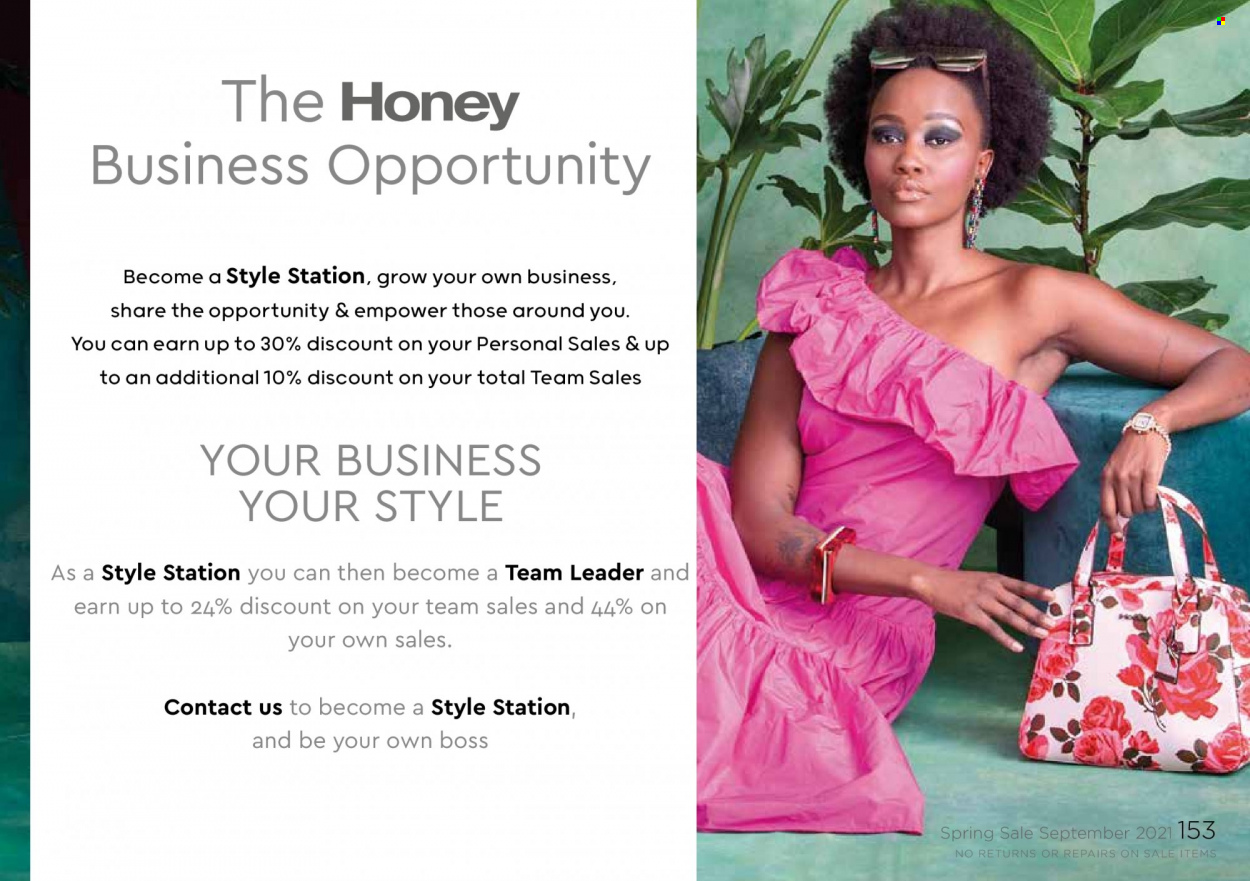 Honey specials. Page 155