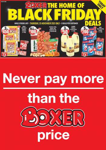 Boxer catalogue  - 25/11/2021 - 25/11/2021.