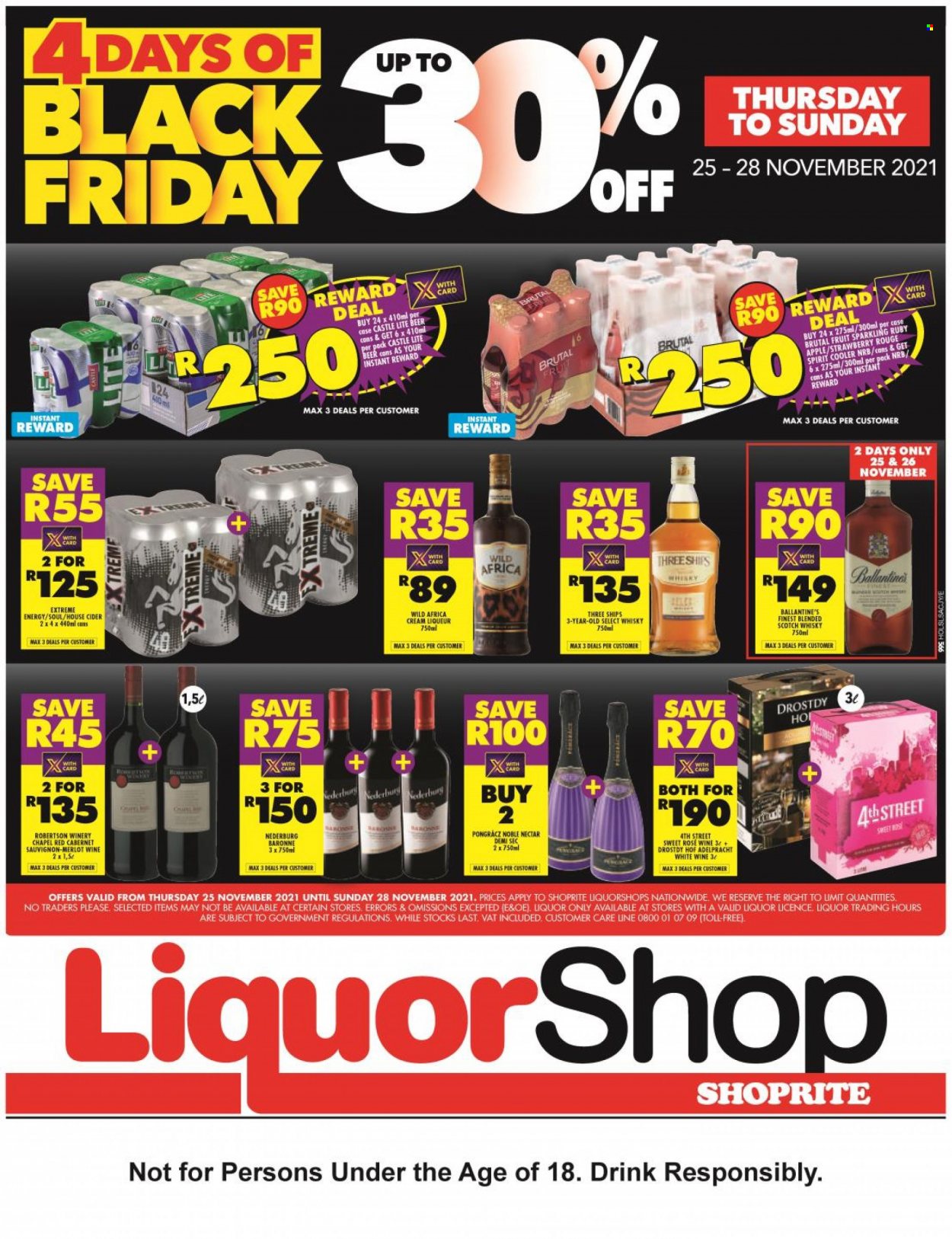 Shoprite specials - 25/11/2021 - 28/11/2021. Page 1