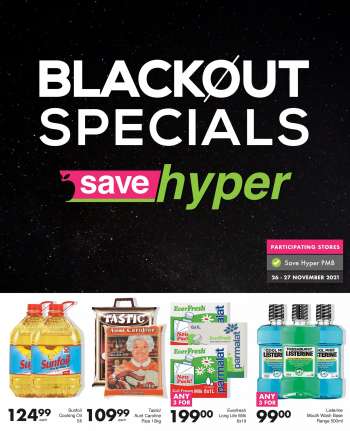 Save hyper catalogue  - 26/11/2021 - 27/11/2021.