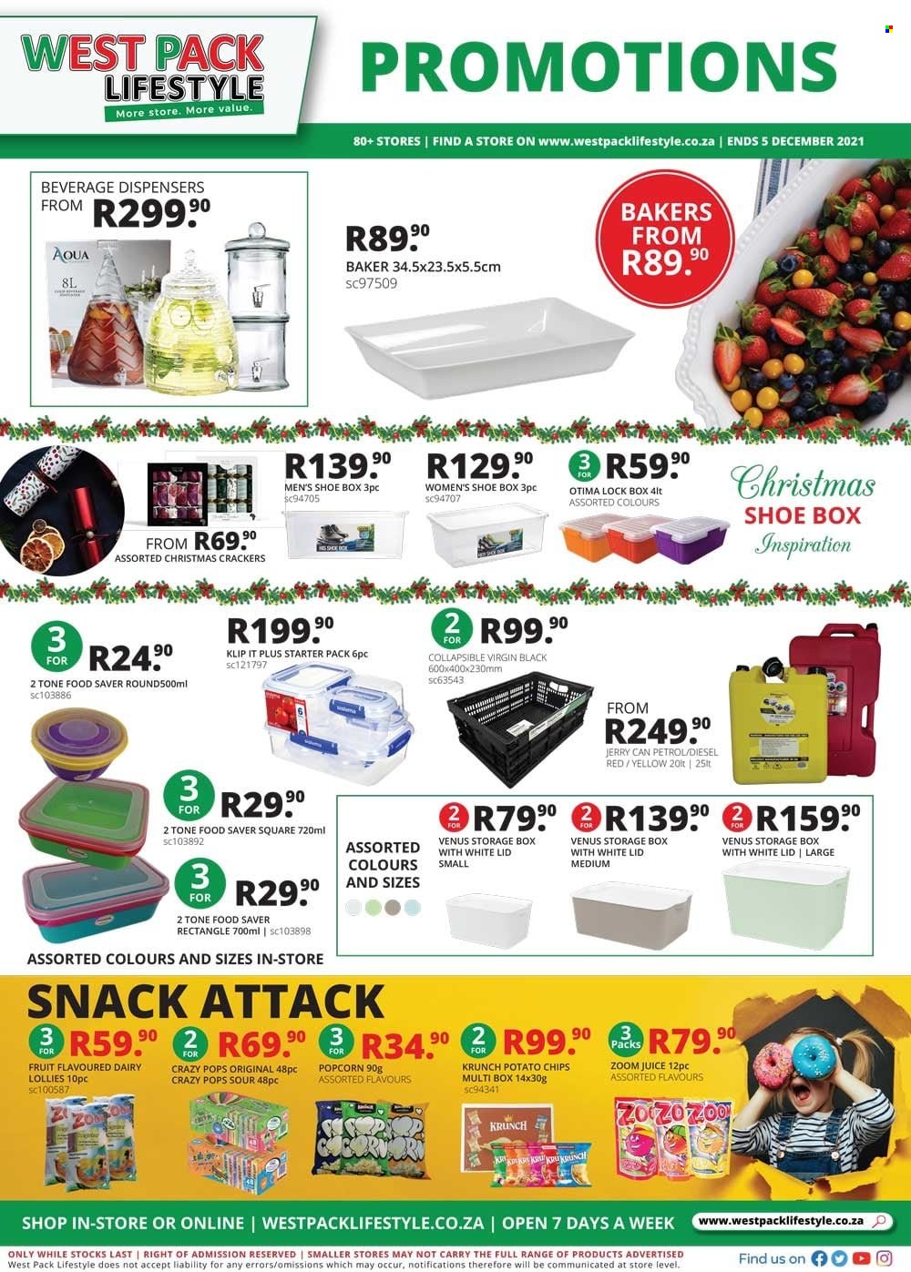 West Pack Lifestyle specials - 22/11/2021 - 05/12/2021. Page 1