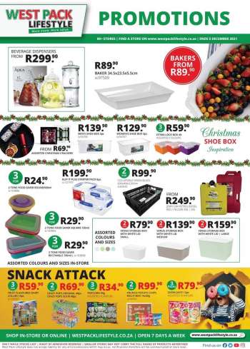 West Pack Lifestyle catalogue  - 22/11/2021 - 05/12/2021.
