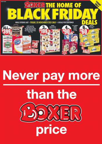 Boxer catalogue  - 26/11/2021 - 26/11/2021.