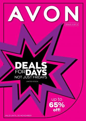 Avon catalogue  - 27/11/2021 - 30/11/2021.