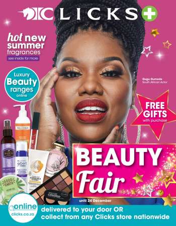 Clicks catalogue  - 05/11/2021 - 24/12/2021.