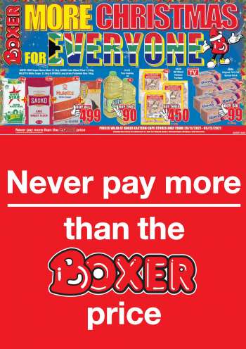 Boxer catalogue  - 29/11/2021 - 05/12/2021.