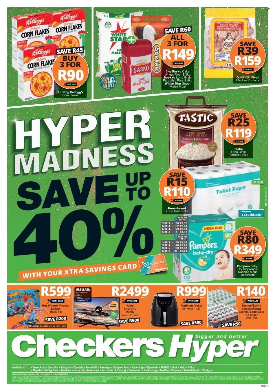 Checkers specials - 29/11/2021 - 12/12/2021. Page 1