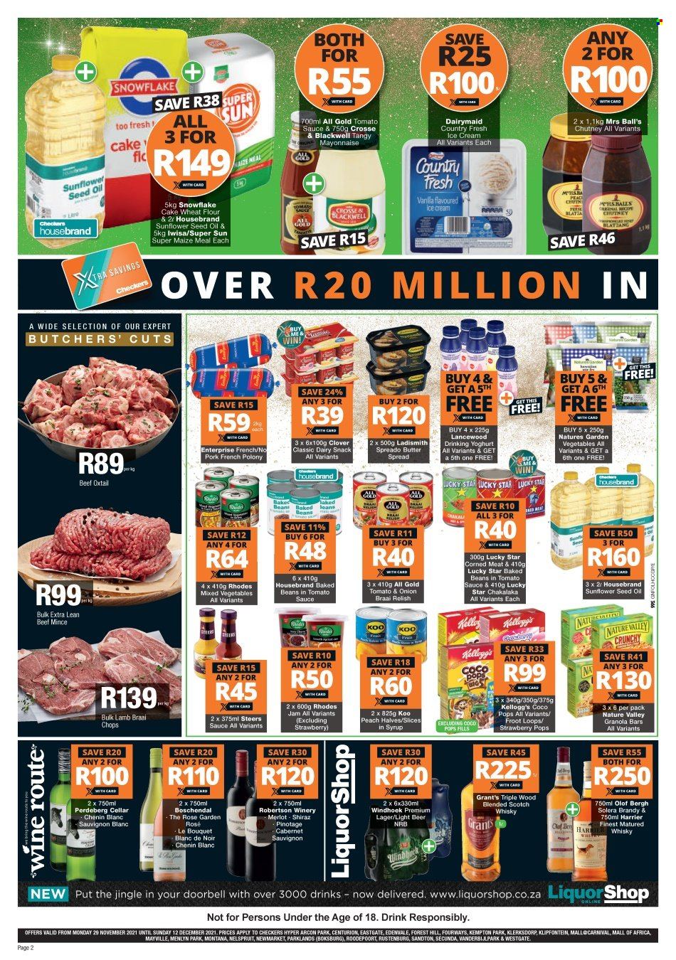 Checkers specials - 29/11/2021 - 12/12/2021. Page 2