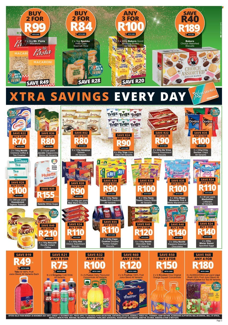 Checkers specials - 29/11/2021 - 12/12/2021. Page 3