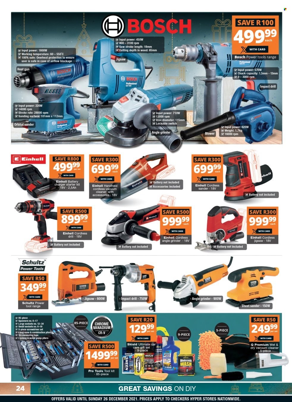 Checkers specials - 29/11/2021 - 26/12/2021. Page 24