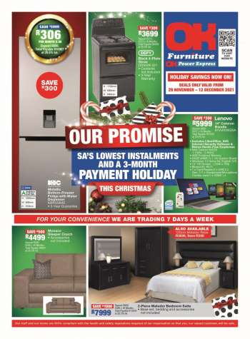 OK Furniture catalogue  - 29/11/2021 - 12/12/2021.