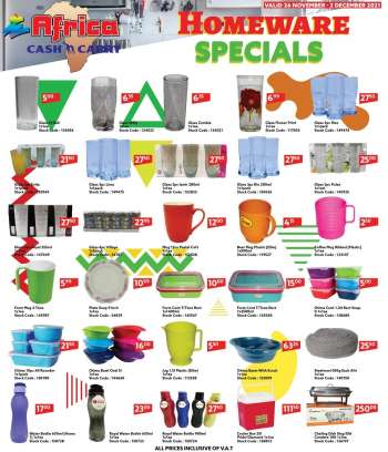 Africa Cash & Carry catalogue  - 26/11/2021 - 02/12/2021.