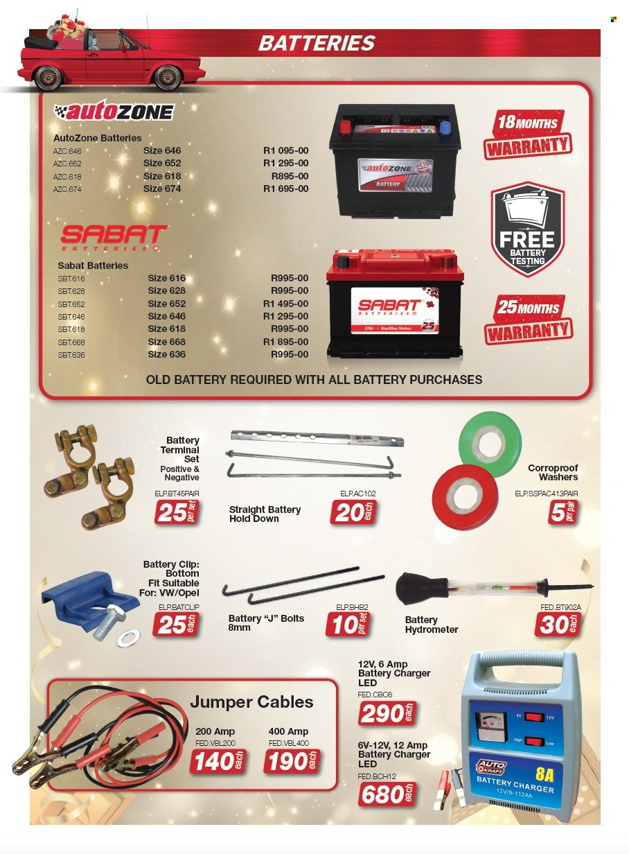AutoZone specials - 23/11/2021 - 31/12/2021. Page 10