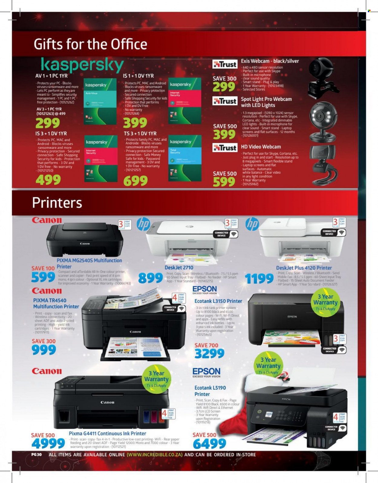 Incredible Connection specials - 30/11/2021 - 24/12/2021. Page 30
