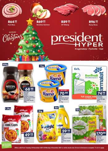President Hyper catalogue  - 30/11/2021 - 06/12/2021.