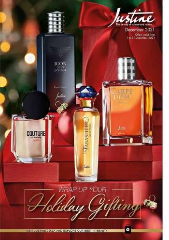 Justine catalogue  - 01/12/2021 - 31/12/2021.
