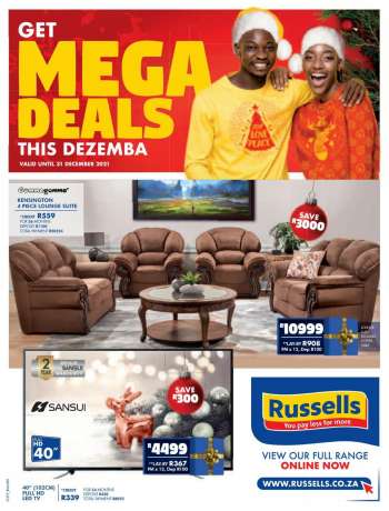 Russells catalogue  - 01/12/2021 - 31/12/2021.
