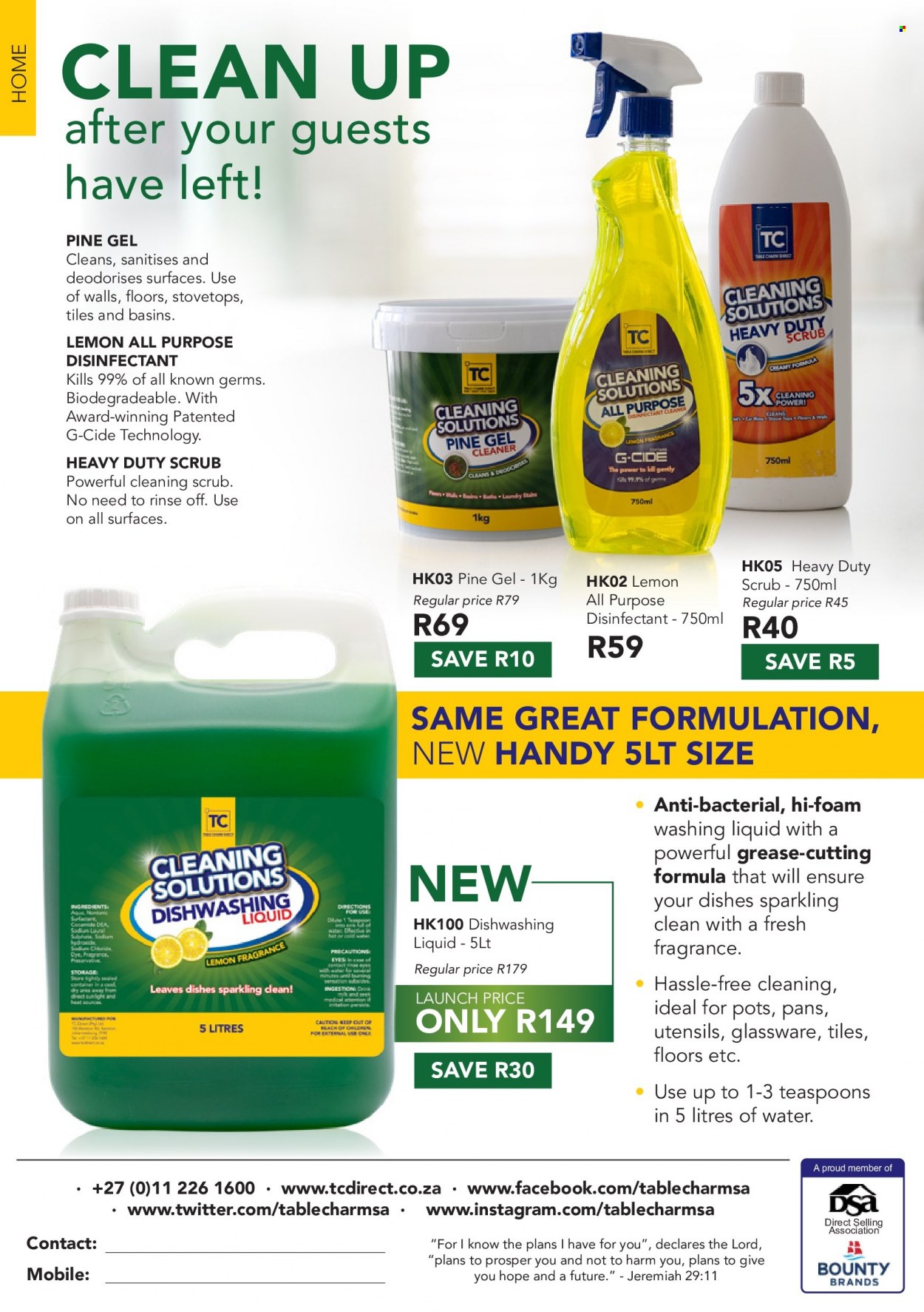 Table Charm Direct specials - 01/12/2021 - 31/12/2021. Page 33