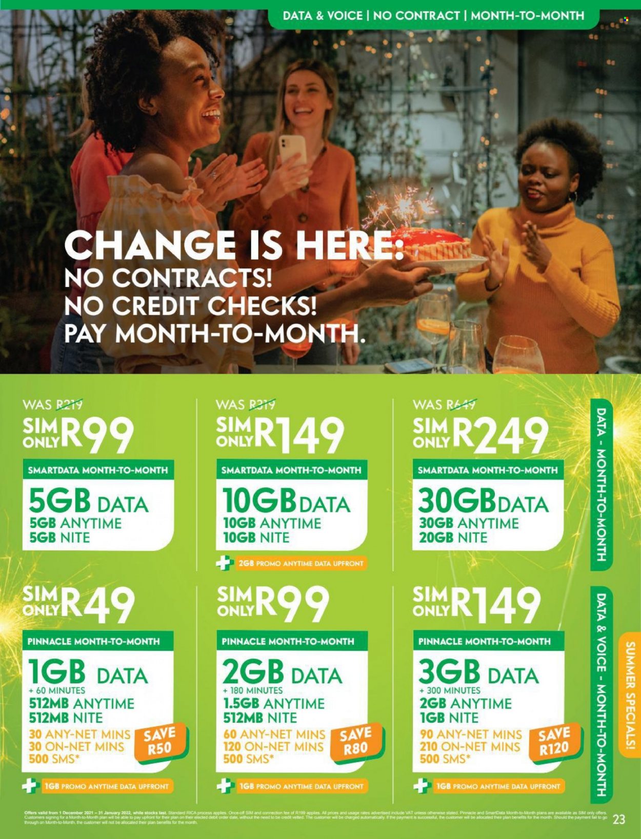 Cell C specials - 01/12/2021 - 31/01/2022. Page 23
