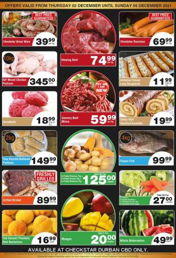Checkstar catalogue  - 02/12/2021 - 05/12/2021.