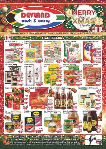 Devland catalogue  - 24/11/2021 - 31/12/2021.