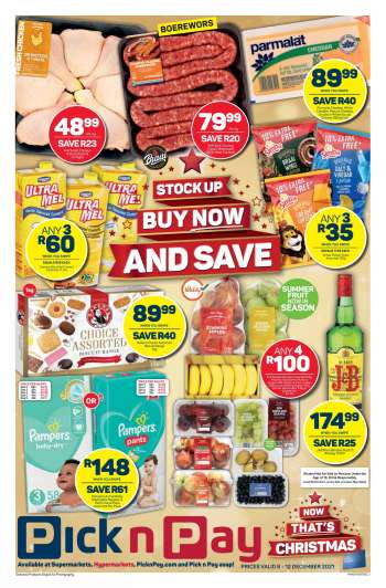 Pick n Pay catalogue  - 06/12/2021 - 12/12/2021.