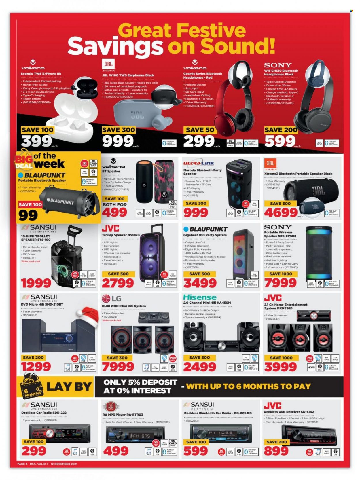 HiFi Corp specials - 07/12/2021 - 12/12/2021. Page 4