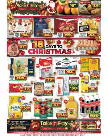 Take n Pay catalogue  - 07/12/2021 - 12/12/2021.