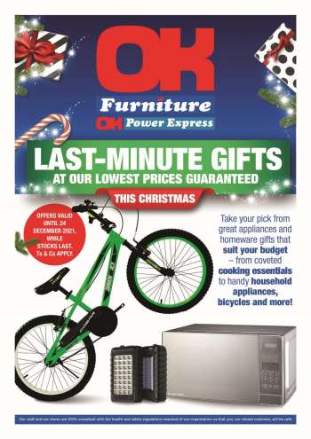OK Furniture catalogue  - 08/12/2021 - 24/12/2021.