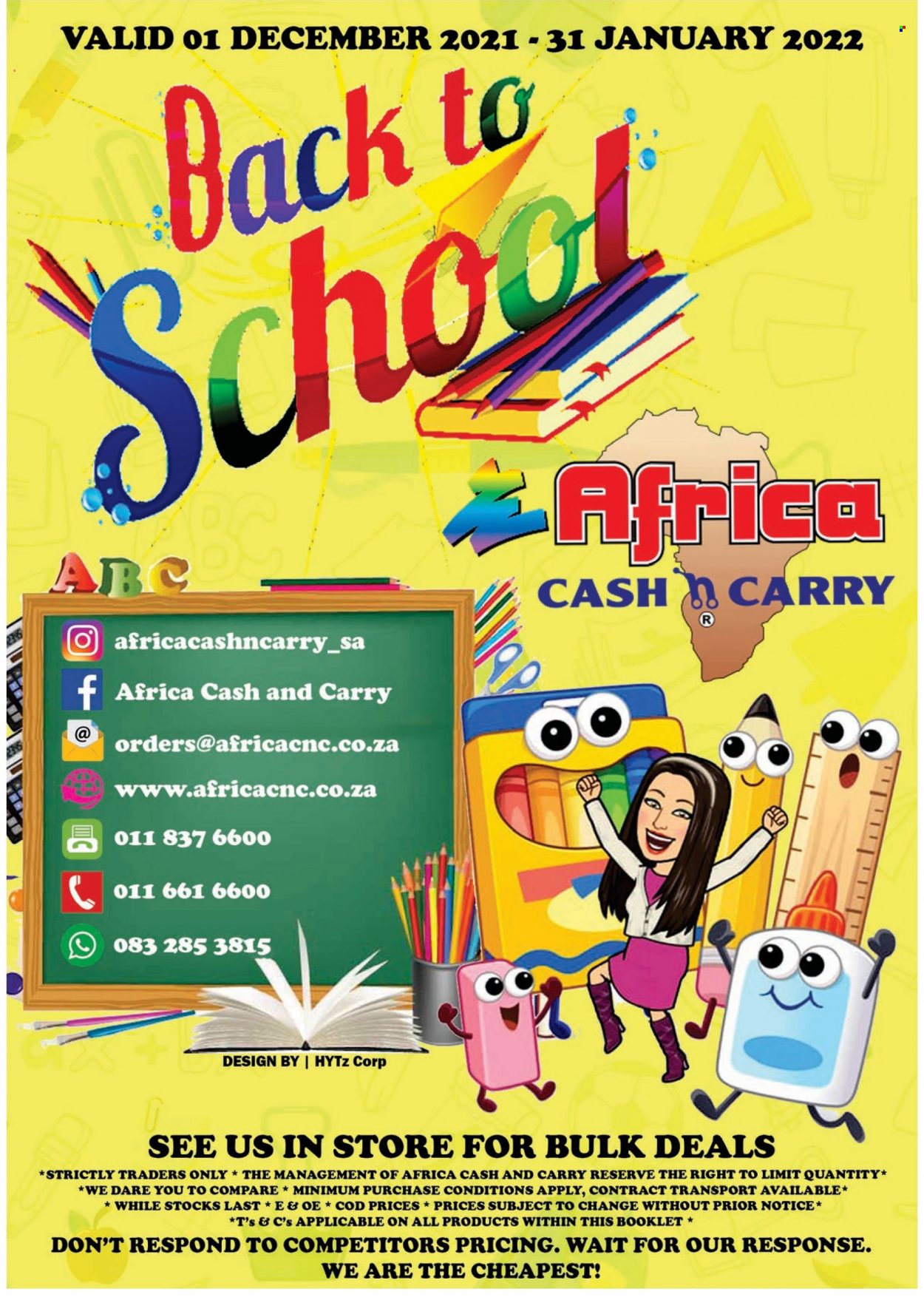 Africa Cash & Carry specials - 01/12/2021 - 31/01/2022. Page 1